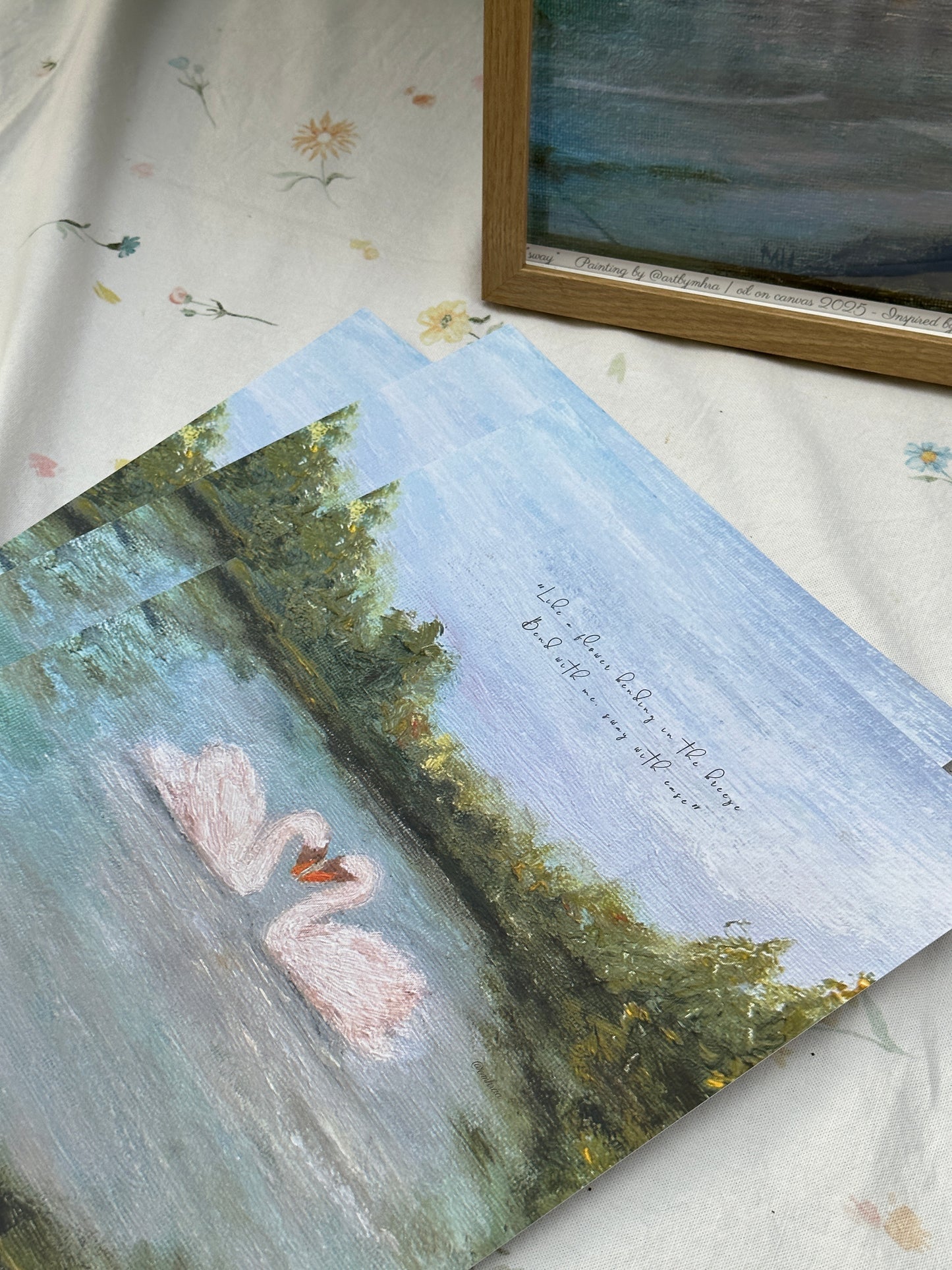 Sway Framed Painting 🦢