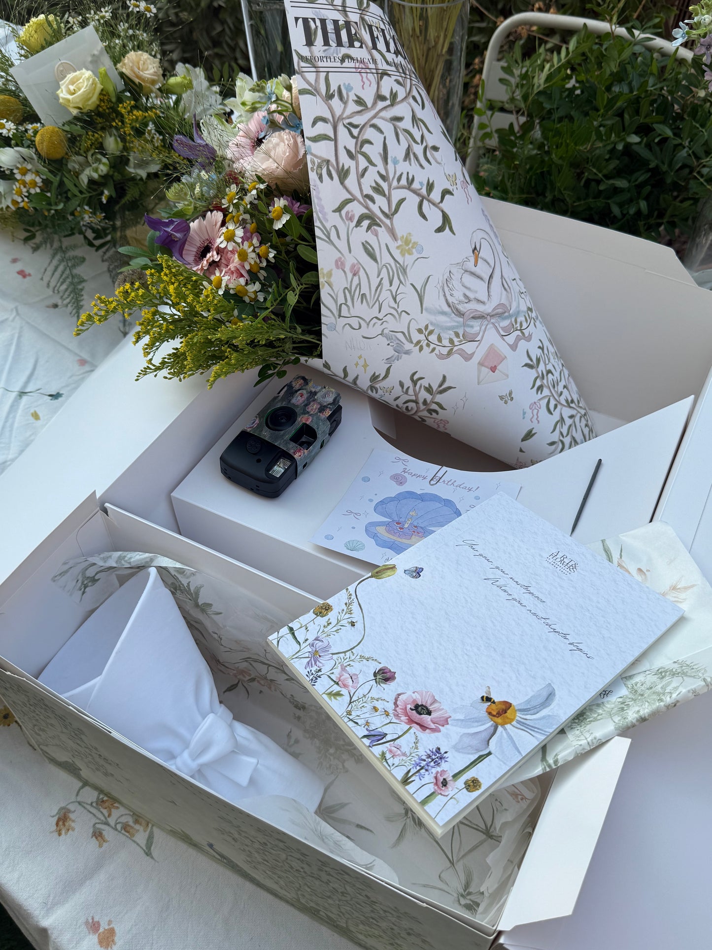 Delicate Birthday Box Full set Vr2  🦢