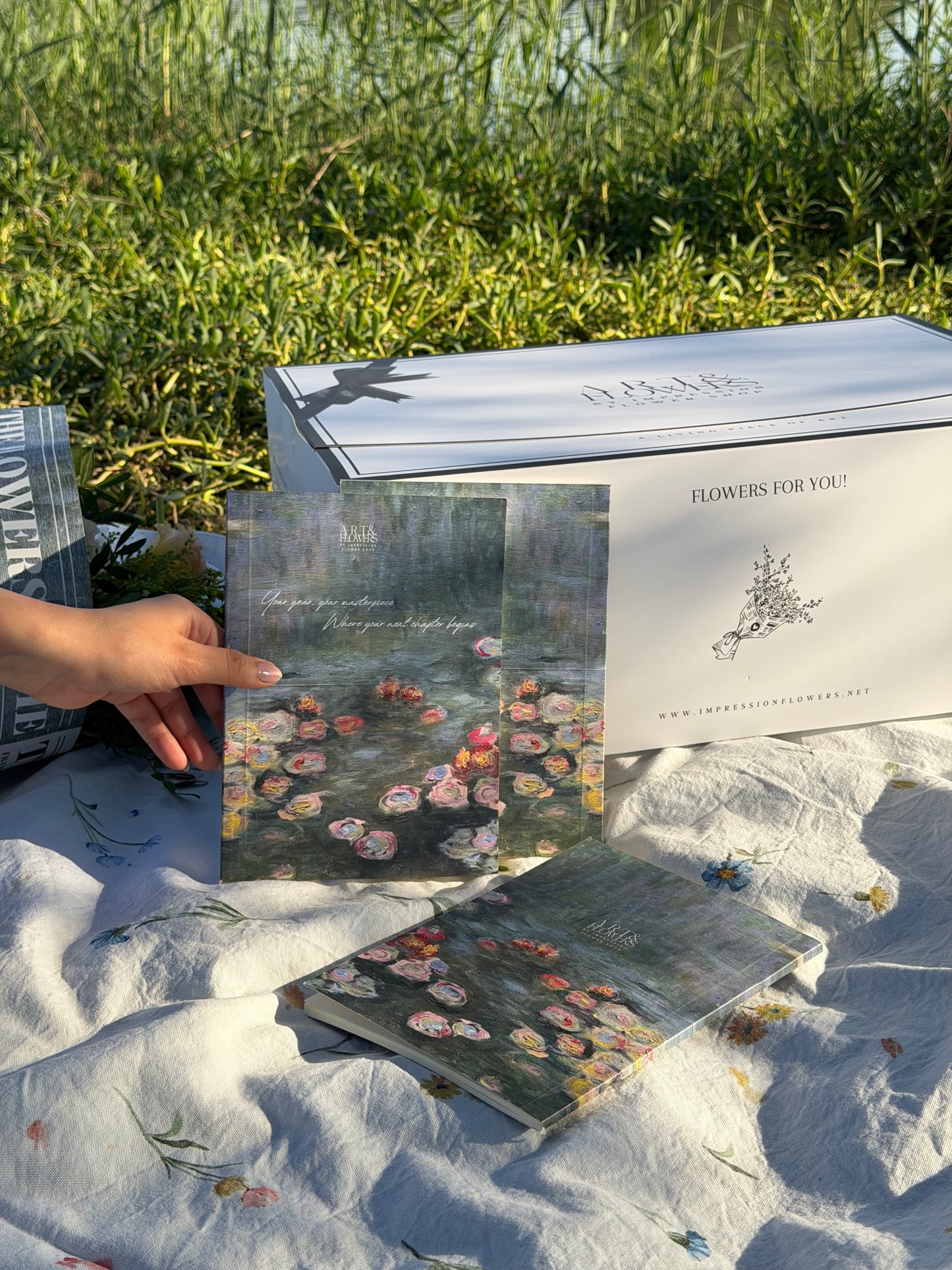 Lilies NoteBook Planner