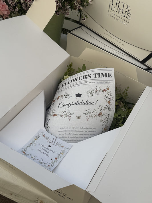 Graduation Flower Box  🎓!