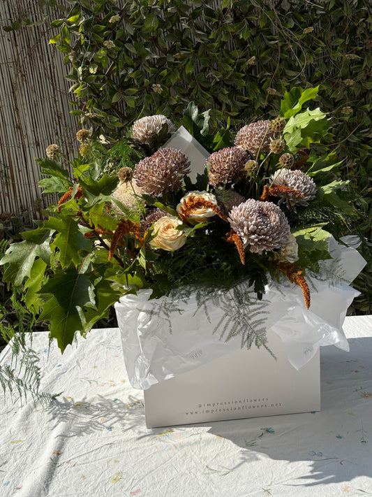Brown 🌼 Flowers'N Bag 🍃