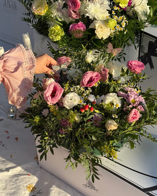 Delicate Butterflies Mini Garden 🦋🎀🌸