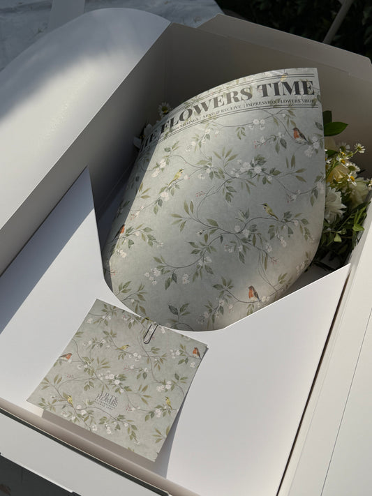 Birds Flower bouquet 🕊🤍